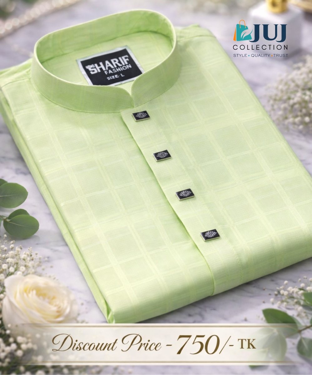 ঈদ কালেকশন পাঞ্জাবি – প্রিমিয়াম জামদানি সুতি